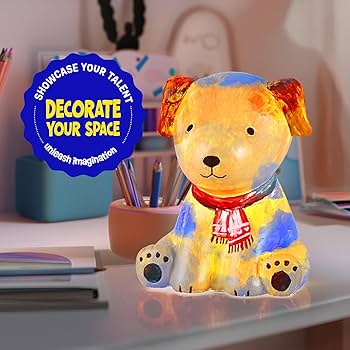 Amazon.co.jp: 自分だけの犬用ランプキット、画材アート